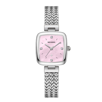Reloj Cuadrado Retro Vintage para Mujer con Diseño Estrellado - Image 8