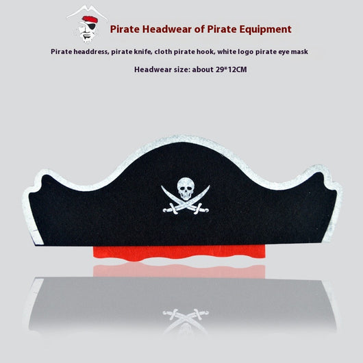 Disfraz Pirata del Caribe: Máscara de Ojo y Sombrero Pirata - Image 7