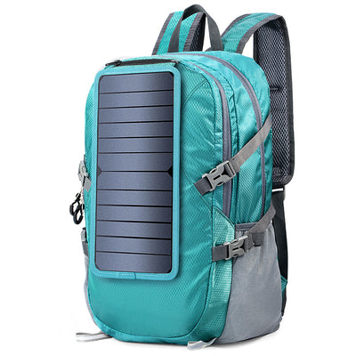 Mochila Solar Plegable para Senderismo con Carga USB 5V - Image 7