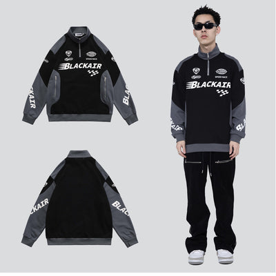 Sudadera Deportiva Retro Americana con Cierre Medio - Image 19