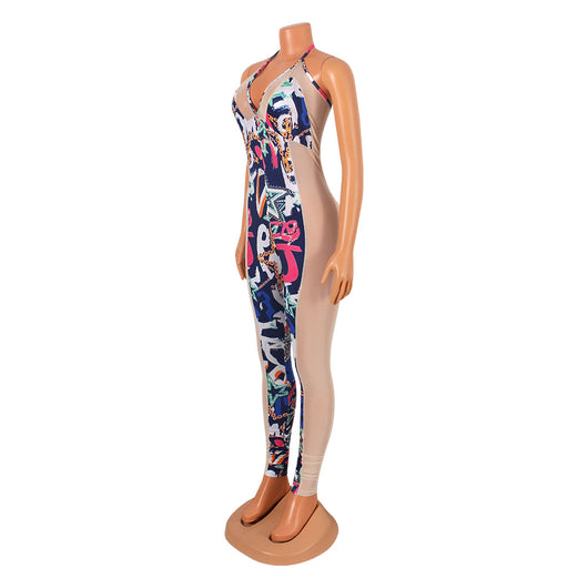 Jumpsuit Ajustado de Malla Sensual con Tirantes - Image 15