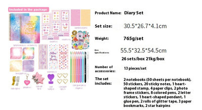 Diario y Álbum de Recuerdos para Niñas - Set Completo de Cumpleaños - Image 9
