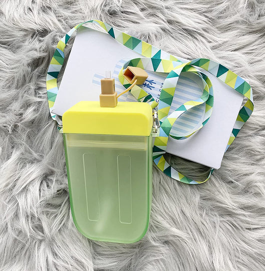 Vaso Infantil de Verano con Popote Portátil - Image 15