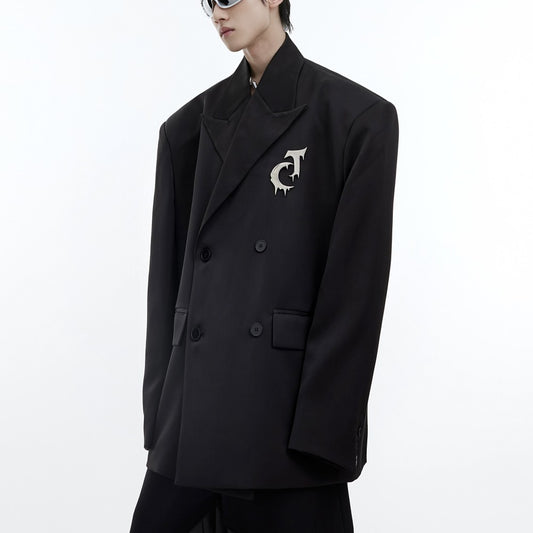 Blazer Ejecutivo con Hombreras Mate