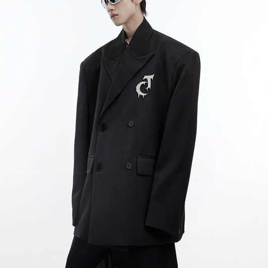Blazer Ejecutivo con Hombreras Mate
