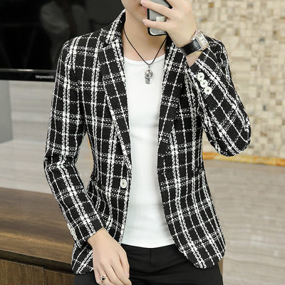 Chaqueta a Cuadros para Hombre - Diseño Moderno y Elegante - Image 6
