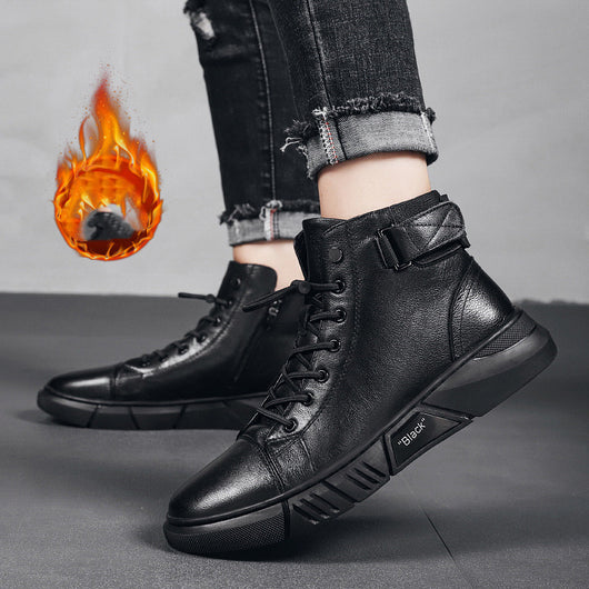 Botas Martin de Cuero Premium con Forro Suave para Hombre - Image 5