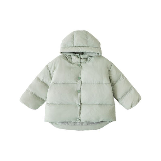 Chaqueta Acolchada con Capucha Estilo Occidental para Niñas - Image 5