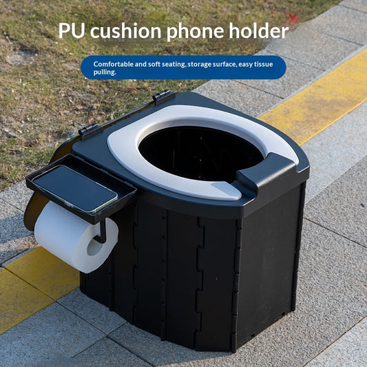 Silla Cómoda Portátil Plegable con Cubierta PU - Image 2