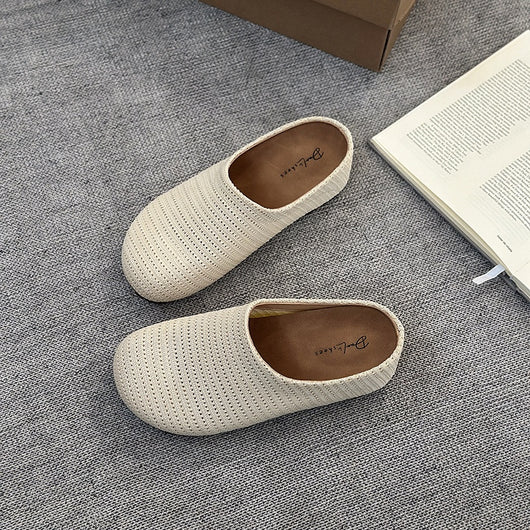 Pantuflas Baotou Cómodas Antideslizantes para Mujer - Image 7