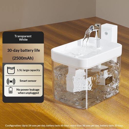 Fuente de Agua Inteligente para Gatos con Circulación Automática - Image 11