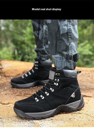 Botas de Montaña Impermeables Talla Grande para Hombre - Otoño e Invierno - Image 21