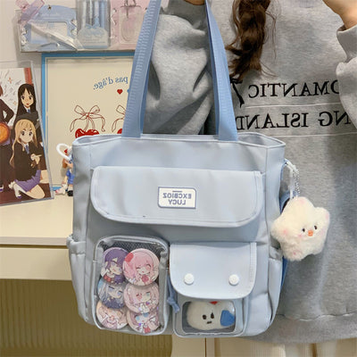 Bolsa Tote Escolar Japonesa de Gran Capacidad para Estudiantes - Image 13