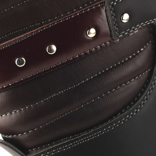 Botas Militares Altas de Cuero para Hombre con Detalles de Trabajo - Image 7