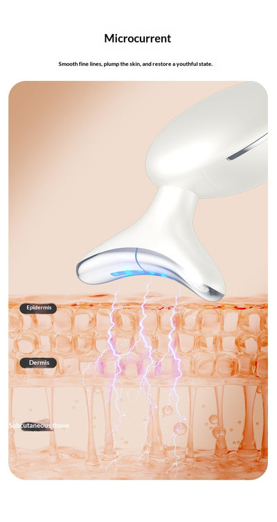 Dispositivo Masajeador LED Lifting Facial y Cuello - Rejuvenecimiento en Casa - Image 11