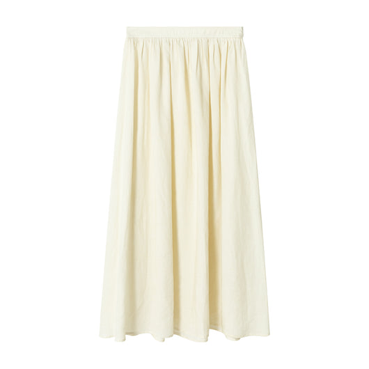 Falda Plisada Tencel Lino Efecto Desteñido con Volumen - Elegancia Moderna para Mujer - Image 10