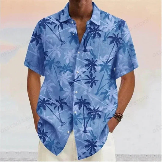 Playera Casual con Estampado 3D Graffiti de Manga Corta - Image 2