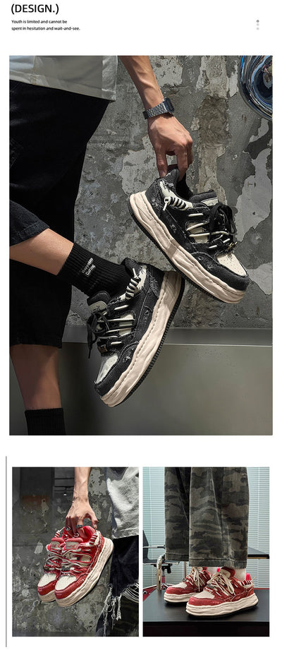 Zapatos Deportivos Casuales con Plantilla Invisible Elevadora de 7CM para Hombre - Image 13