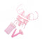 Mesh Stockings Four Piece Pink