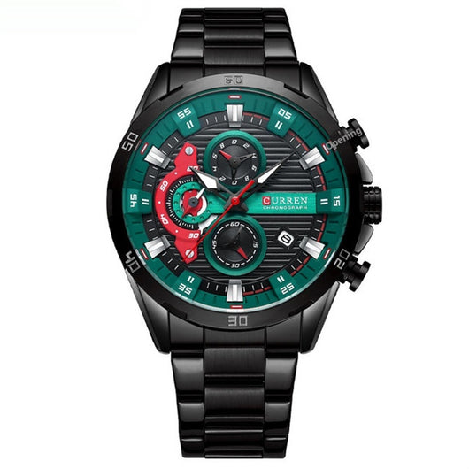Reloj de Motociclista Acero Inoxidable Seis Manecillas - Image 7