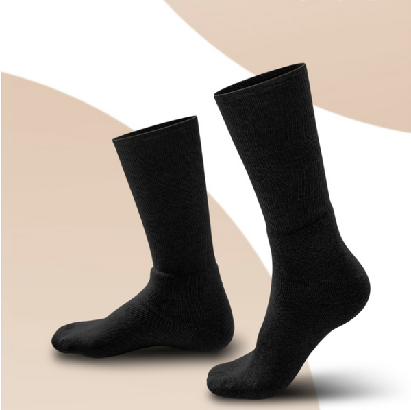 Calcetines Ejecutivos de Tubo Medio Transpirables y Absorbentes