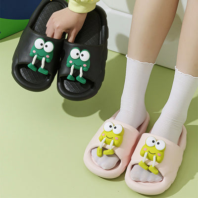 Pantuflas Rana de Dibujos Animados con Suela Suave Antideslizante para Mujer - Image 17
