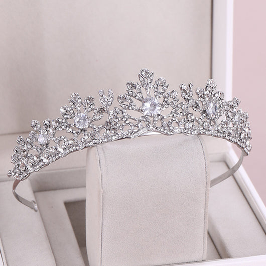 Diadema Corona Princesa con Cristales de Circón para Cumpleaños - Image 11