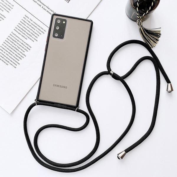 Funda Samsung con Correa y Textura Suave al Tacto