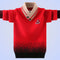 Suéter Pullover Infantil de Algodón con Cuello Tipo Fold