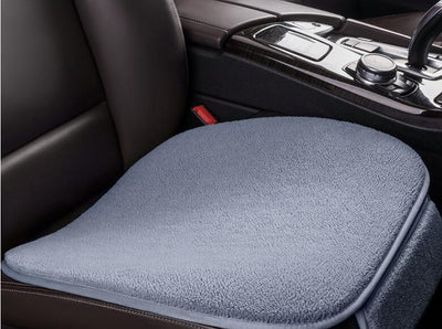 Cojín de Asiento para Auto Felpa Térmica Invierno - Pieza Individual sin Respaldo - Image 10