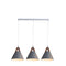 Gray Long Disc Without Bulb