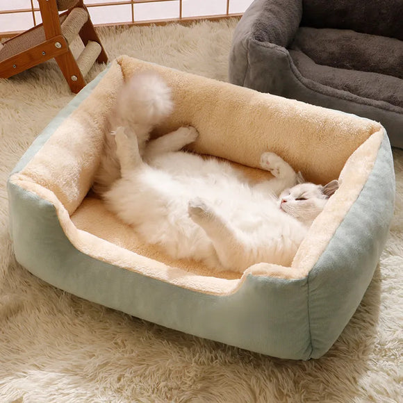 Cama Térmica Acogedora para Gatos y Perros