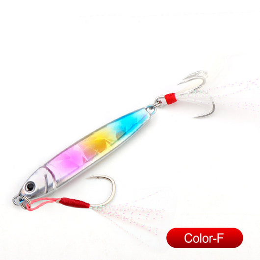 Señuelo de Plomo con Lentejuelas Metálicas para Pesca de Altura - Image 36