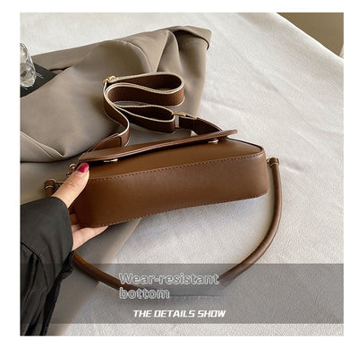 Bolso Retro Bandolera para Mujer con Compartimento Axilar - Image 13