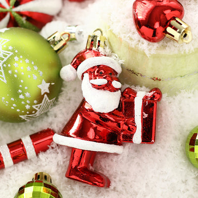 Juego de Adornos Navideños Pintados a Mano - Image 3