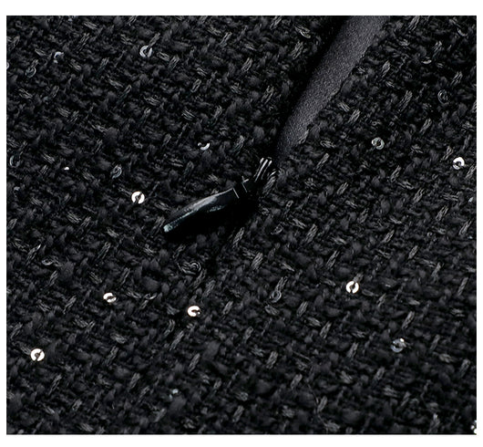 Conjunto Otoñal Elegante: Abrigo y Falda Estilo Occidental para Mujer - Image 8