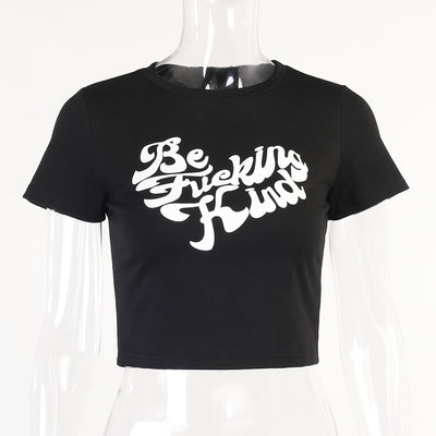 Blusa Corta Crop Top de Cintura Alta con Manga Corta - Image 8