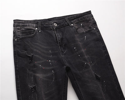 Pantalones Slim Ajustados a la Rodilla - Tendencia Street Style - Image 9