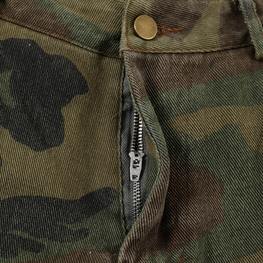 Shorts Punk Holgados con Múltiples Bolsillos y Detalles Rotos - Image 3