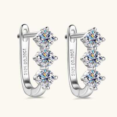 Aretes de Moissanita para Mujer - Elegancia y Sofisticación - Image 2