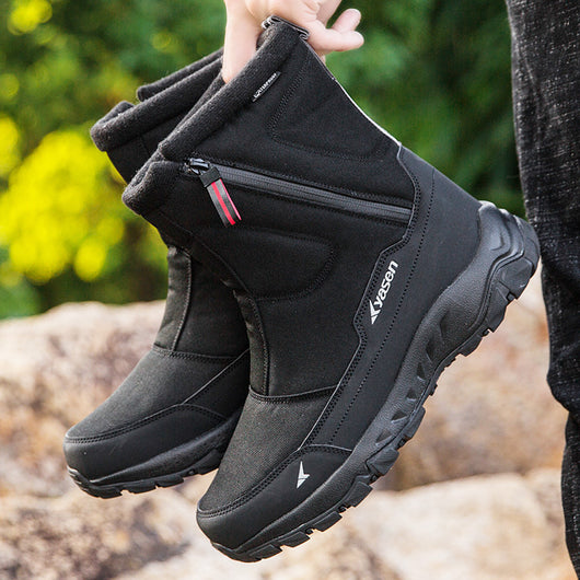 Botas de Nieve Térmicas para Parejas - Suela Reforzada y Forro Polar - Image 10