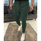 Pantalones de Cuadros Pequeños con Encaje para Hombre