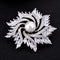 Broche de Cristal Circón Lujo Coreano con Diseño Girasol
