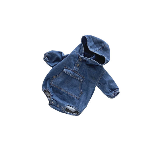 Mono Denim Estilo Coreano para Bebés Niños y Niñas - Image 7