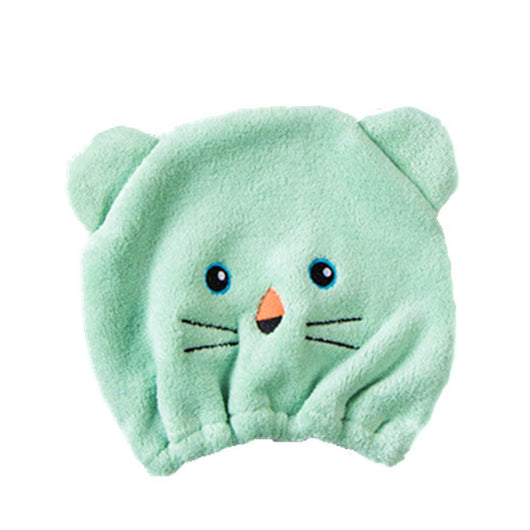 Gorro Absorbente Secador de Cabello Infantil con Diseño de Gato Adorable - Image 17