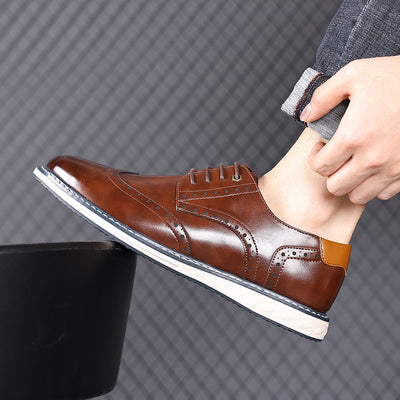 Zapatos de Cuero para Hombre Estilo Ejecutivo Británico - Image 19
