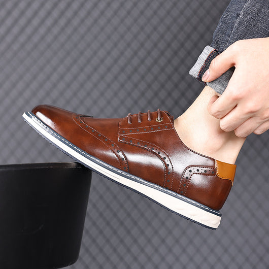 Zapatos de Cuero para Hombre Estilo Ejecutivo Británico - Image 19
