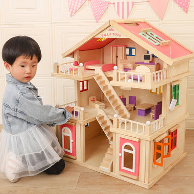 Casa de Juguete de Madera para Niños - Image 13