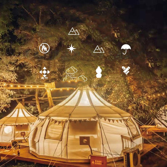 Tienda de Campaña Glamping Premium Netflix para Camping