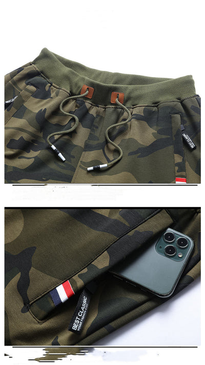 Pantalones Cortos Camo Casual para Hombre - Estilo Deportivo Teen - Image 12